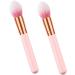 Mikinona 2pcs Cosmetics Brush Cosmetic Brush Powder Makeup Brush Makeup Brushs Makeup Powder Brush Wooden - Buy Online on SooperMarket.com