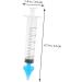 4pcs Ear Nose Cleaner Set for Adults and Children | Ear Flushing Syringe and Wax Removal Bulb - Buy Online on SooperMarket.com