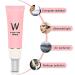 Pore Primer Face Makeup Base - Pink Isolation Cream for Smooth Skin & Acne Marks Coverage | Oil Control Moisturizing Essence Concealer Foundation - 35g - Buy Online on SooperMarket.com