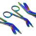 Multi Rainbow Color Bandage Scissors 3.5 (8.9cm) - Ideal for Medical and Nursing Use - Buy Online on SooperMarket.com