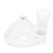 Chair Cup Storage Holder with Tissue Box & Tray Stable Hold Wide Applications Thickened Plate Plastic Material for Chair