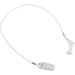 Lightweight Hearing Amplifier with Clip for Seniors - Stretchy White Cord Secure Fixation Prevents Loss - Ideal Muirnal Hearing Aid - Buy Online on SooperMarket.com