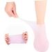 minkissy 3 Pairs Sock Exfoliating Titanium Ear Pick Beauty Care Essential Oil Silicone Gel Spa Moisturizing Cotton Gel Booties Moisturizing Heel Sleeves High Heel Cosmetic Sebs Pink Miss - Buy Online on SooperMarket.com