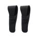 Portable Shaver Protective Case Silicone Shaver Cover Anti-Scratch Tool Manual Shaver Protective Case-A Black