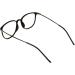Koosufa Classic Retro Glasses Frames for Men & Women - Ultra Light Thin Panto Nerd Glasses with Case - Stylish TR90 Black Frames - Buy Online on SooperMarket.com