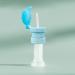 Kisangel 2pcs Spill-Proof Water Bottle Caps with Straw for Kids - Sky Blue | Portable Twist Cover Sippy Cap for Juice and Soda - Buy Online on SooperMarket.com