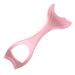 Mikinona In Tool Stencil Make Reusable Silica Silicone with Gel Wear-resistant and Women Protection Eyeliner 15X5.7CM Pink