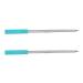 Sensory pencil pencils made of silicone for autism ADHD chicken stuff with oral fixation for toddlers suitable for with sensory needs (sky-blue sky-blue saber pencil set bite ring