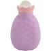 Shop Leak-proof Silicone Hot Water Bottle - Soft Pain Relief for Neck & Shoulder (Purple) | International Shipping - Buy Online on SooperMarket.com
