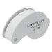 Tovmekdjn 40 Times Double LED Lamp Folding Magnifying Glass is Suitable for Jade Jewelry Collection and Appreciation Reusable Silver