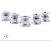 Juscycling Chainring Bolts Nuts Pack for Double Chainrings - Silver Type B | Set of 5 with Multiple Size Options - Buy Online on SooperMarket.com