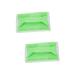 Didiseaon 2 Sets Glass Concave Cleaning Brush Spring Crevice Brush