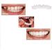 Buy Uqlpxz 2 Pairs Provisional Dental Prosthesis - Affordable Dentures & Cosmetic Teeth for Women & Men - Temporary Veneers & Artificial Teeth - Buy Online on SooperMarket.com