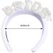 Bride Headband for Bridal Shower Bachelorettes Party Artificial Pearl Hairhoop Elegant Headband CarnivalParty Headpiece Velvet style - Buy Online on SooperMarket.com