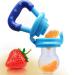 Baby Fruit Feeder Pacifier 3 Pack - Fresh Food Feeder for Toddlers & Kids - Silicone Teething Toy - Buy Online on SooperMarket.com