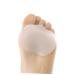 HEALLILY Pair Shoe Pads for High Heels Gel Bunion Toe Spreader Foot Separator for Bunion Gel Bunion Split Insole Splitter Forefoot Pad White Foot Straighter