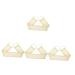 NOLITOY 4pcs Scrub Bathing Accessories Back Exfoliator Back Cleaner for Shower Loofah 70.00X8.00X0.80CMx4pcs Picture 1x4pcs