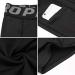 Mens Compression Running Shorts 3 Pack with Phone Pocket - Black - Large - Athletic Gym Yoga Cool Dry Workout Underwear - Set of 3 - Buy Online on SooperMarket.com
