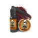 Mens Grooming Set - Beard Grooming Kit for Men with Moustache Wax Beard Oil & Pocket Sized Mens Comb in Velvet Drawstring Bag | Beard Growth Kit Dad Gifts for Men | Sweet Orange Fragrance - 15 ml