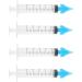 Healeved Ear Cleaner 12 pcs - Ear Wax Removal Syringe Tool Set - Assorted Colors - Ear Irrigation and Cleaning Kit - Buy Online on SooperMarket.com