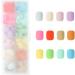 Ruarby Press on Nails Handmade Heart Pattern False Nails Stick on Nails for Women and Girls DIY Craft Nails Art Accessories - Buy Online on SooperMarket.com