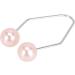 Dimple Balls Comfort Fit 2 Pairs Lightweight Stainless Steel Dimple Trainer for Facial Cheeks (Pink) - Buy Online on SooperMarket.com