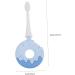 Gatuida Children's Toothbrush - Soft Silica Gel Brush Head for Toddlers - Blue - 1 Pack - Buy Online on SooperMarket.com