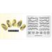 Alexnailart Line Geometry Nail Stamping Plate Set (GE005) - Nail Art Tools - Buy Online on SooperMarket.com