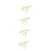 Beavorty 4 pieces of razor trimmer for men men's trimmer for the face plan cutter razor made of metal beard cutters for shaving handbook chips tool