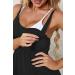 Sosolism Women's Nursing Nightdress | Padded Lace Trim Maternity Dress - Buy Online on SooperMarket.com