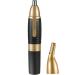 Nose Hair Trimmer and Ear Hair Trimmer Portable Waterproof Ear Nose Hair Trimmers Electric Nose Trimmer with Large-Capacity Storage Bins for Bathroom Hotel Easy Cleansing