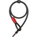 Abus Frame Lock Cable Adaptor - 12mm Thick Steel Cable 100cm Length | Secure Bicycle Lock Black - Buy Online on SooperMarket.com