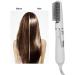 2-in-1 Electric Hair Dryer Styling Tool - Versatile Blow Dryer Brush & Hair Straightener with Teasing Comb - Adjustable Heat Settings (US Plug - Buy Online on SooperMarket.com