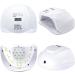 UV LED Nail Lamp - Gel Nail Polish Dryer with Auto Sensor and 4 Timer Settings - White - Buy Online on SooperMarket.com