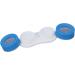 Contact Lens Case Kit Dustproof Waterproof Cute Little Duck Portable Plastic Material Contact Lens Box with Wearing Stick for Travel for Woman Blue - Buy Online on SooperMarket.com