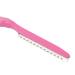 Hair Thinning Razor & Texturizing Tool - Stainless Steel Ergonomic Design for Bangs & Hair Styling (Pink) | International Shipping - Buy Online on SooperMarket.com