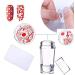 Buy Budoci Nail Stamping Set - 12 Plate Kit for Stunning French Nail Art | International Shipping Available - Buy Online on SooperMarket.com