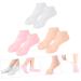 PLAFOPE 3 Pairs Gel Socks Dry Feet Socks Feet Moisturizer Socks Lotion Socks Reusable Moisturizing Socks Womans Socks Foot Foot Care Socks Heel Protectors for Spa Socks Sebs - Buy Online on SooperMarket.com