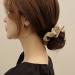 Soft Leather Big Hair Scrunchies for Women - 4 Pcs Ponytail Holders for Thick Hair - Buy Online on SooperMarket.com