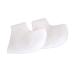 FOMIYES 5 Pairs Anti-Cracking Heel Socks Crack Heel Gel Socks Hydrating Socks High Heel Socks Vented Moisturizing Gel Heel Socks Silicone Protective Sleeve Foot Moisturizing Socks White