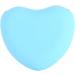 LIZEALUCKY Silicone Makeup Brush Cleaner Scrubber Cosmetic Cleaning Pad and Quick Color Removal Sponge Heart Shaped Washing Scrubber Mat(Blue) - Buy Online on SooperMarket.com