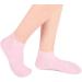 Closer 4 Pairs Full Foot Moisturizing Anti-Cracking Silicone Socks Foot Protectors to Prevent Heel Dryness Beach Socks Pink - Buy Online on SooperMarket.com