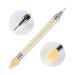 Buy Tvoip Dual-Ended Nail Rhinestone Picker & Wax Tip Pencil - 2PCS Dotting Pen for Gems & Crystals Manicure Nail Art Tool - Buy Online on SooperMarket.com