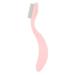 Buy Stainless Steel Eyebrow Brush | Ergonomic Lash & Brow Makeup Applicator | Portable Travel Design - Buy Online on SooperMarket.com