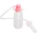 350ml Manual Vaginal Shower Cleaner - Portable Pink Nozzle Pressure Syringe Set for Women | Analdusche Vagina Cleaning Kit - Buy Online on SooperMarket.com