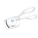 Verdant Touch Heating Eyelash Curler Heated Eyelash Curler with 2 Temperature Controls USB Charging 30 Seconds Heat Portable Lash Curler for Home White
