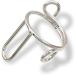 Wispbreeze 10 Pieces Sets Thin Nail Rings for Ladys Daily Fingertip Protective Cover Ring Jewelry to Girlfriend Silver - Buy Online on SooperMarket.com