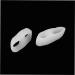 2Pcs Silicone Toe Separator: Correct Overlapping Toes, Relieve Pressure, Bunion Corrector with Spacers, Arch Support & Gel Cushion Inserts - Buy Online on SooperMarket.com