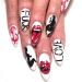 Nail Angel Water Decals - 9 Sheets Beauty Transfer Stickers for Nail Art - Unique Lip Patterns for Manicure & Pedicure - 10190 - Buy Online on SooperMarket.com