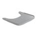 Hauck Alpha+ Wooden Tray Grey - FSC Sustainable Certified Beechwood Elevated Highchair Tray Easy to Clean